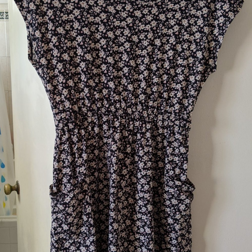 Black Floral Dress